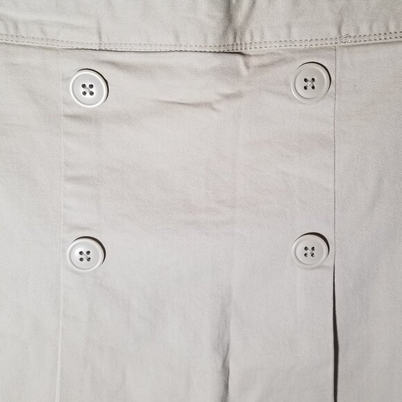Childrens Place Tan School Uniform Skort 20 Zipper Button Adjustable Waist NWOT - Picture 3 of 9
